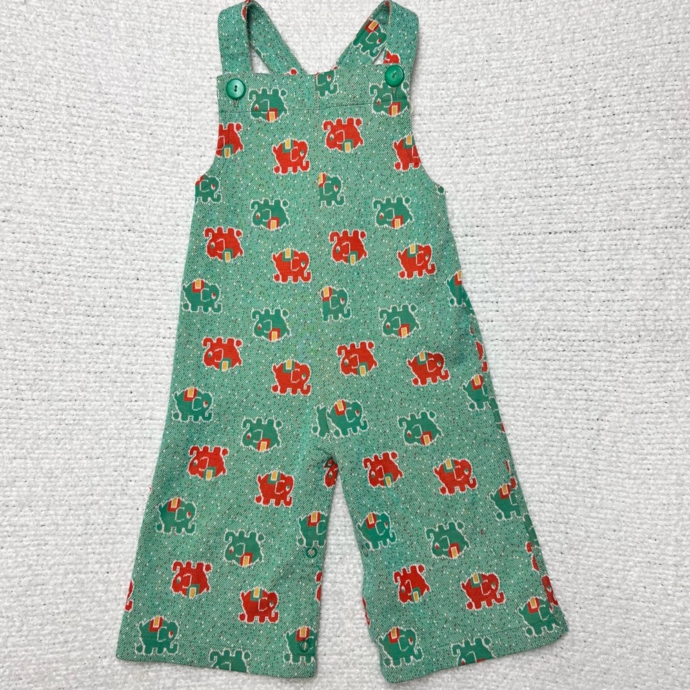 Vintage Carter’s Elephant Overalls